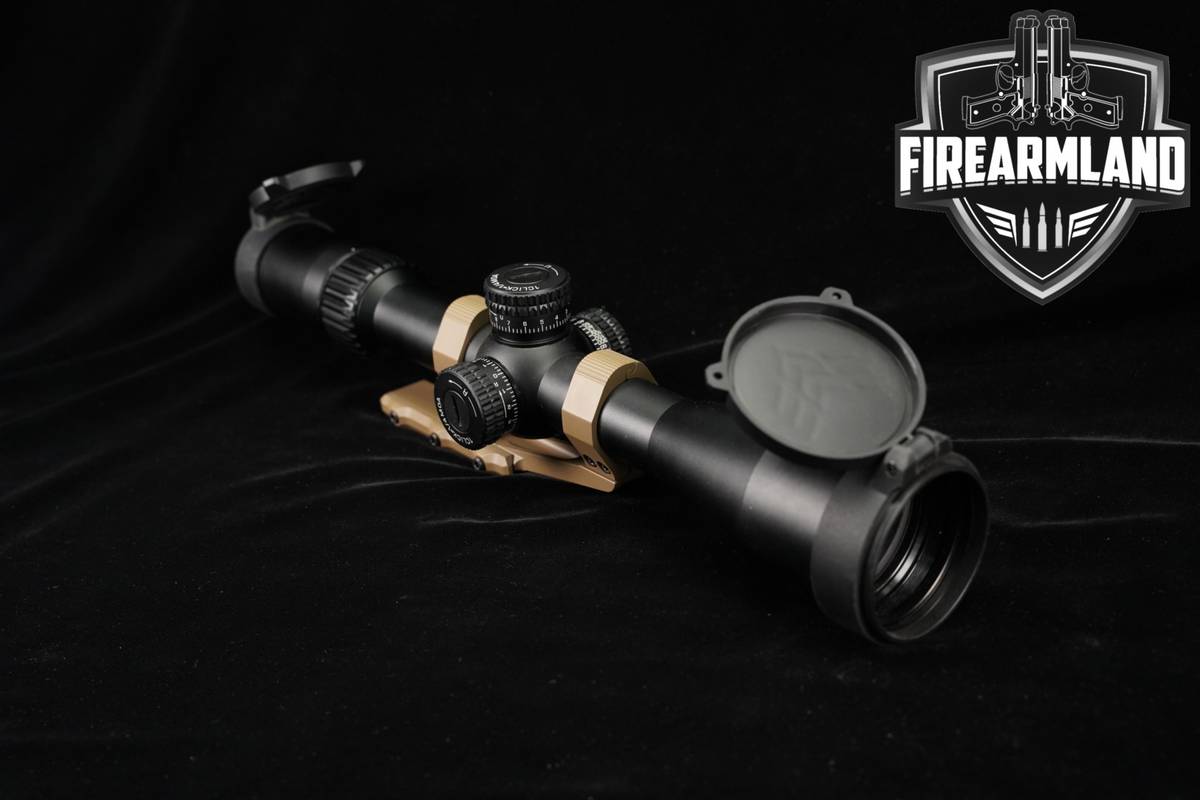 SwampFox Optics Patriot 6-24x50 Sharpshooter MOA Reticle FFP Scope