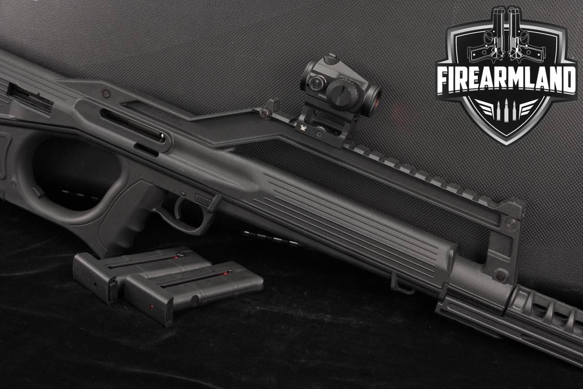 Tanfoglio Appeal 22 WMR 16" BULLPUP +3 MAGS, ORIG CASE, VORTEX OPTICS