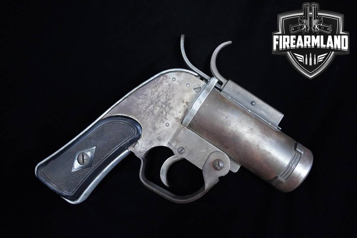 COLLECTIBLE SWC AN-M8 37mm Pyrotechnic Flare WWII USA