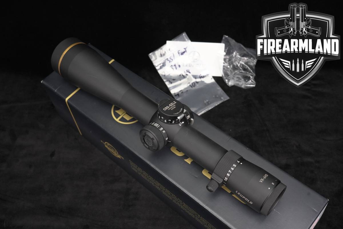 Leupold VX-6HD 4-24X52 CDS-SZL2 Illuminated TMOA SFP Scope VX6HD +BOX