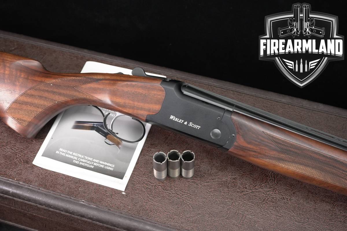 Webley & Scott 928 28-Gauge 26" Blued & Walnut 2 3/4 +CHOKE SET