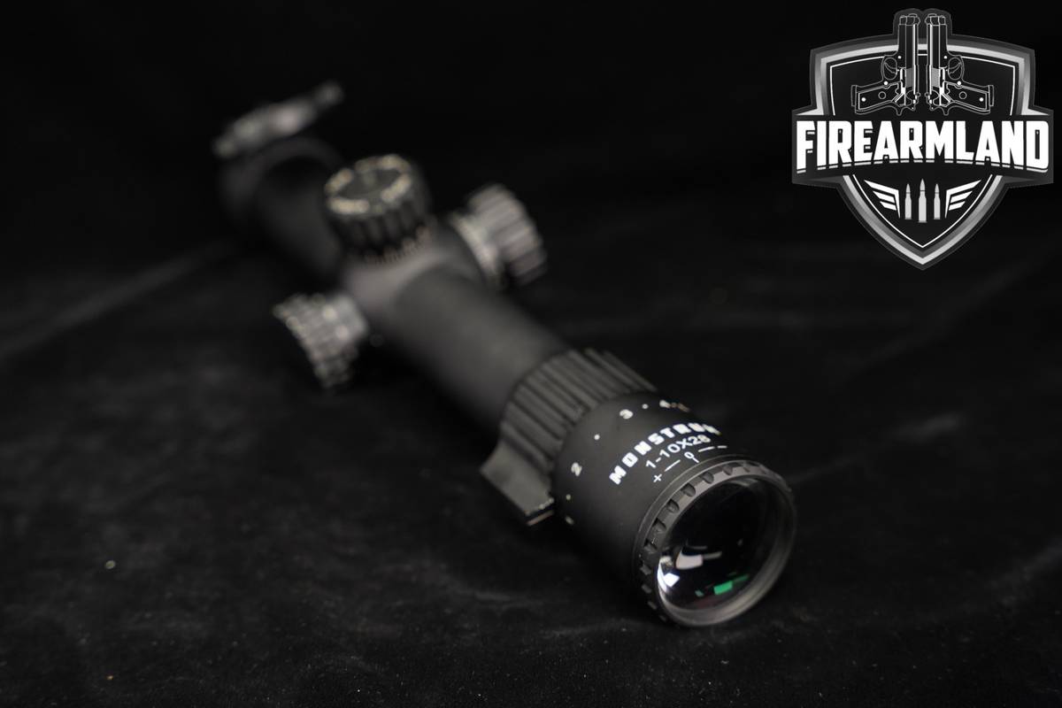 Monstrum Tactical Spectre 1-10x28mm Illuminated MX1 SFP 34mm Tube Scope