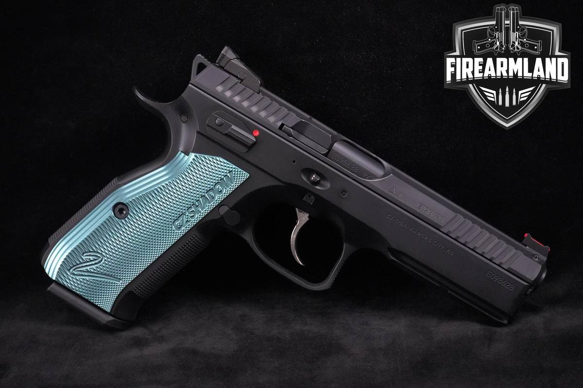DESIRED CZ Shadow 2 9mm 4.6" 75 CZ-Shadow-2 +3 MAGS, HOLSTER & ORIG CASE