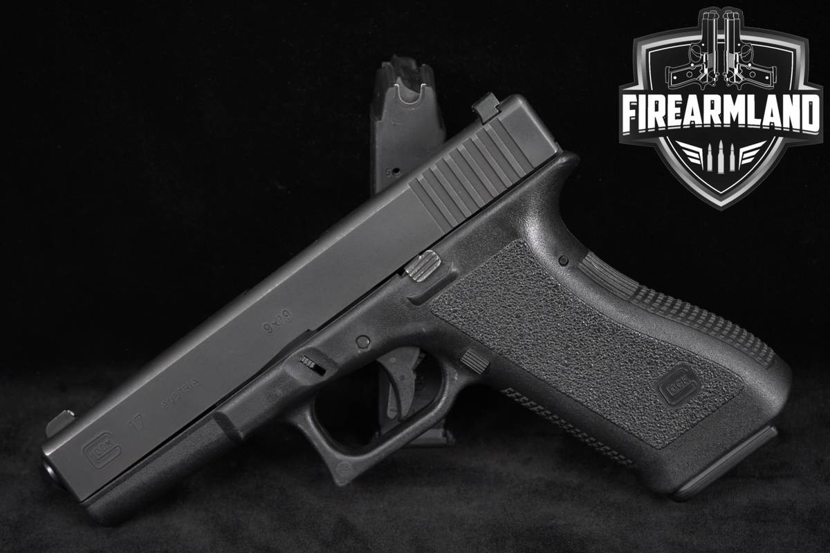 Glock 17 Gen2 G17 Gen 2 9mm 4.49" +2MAGS +Trijicon Tritium Night Sights