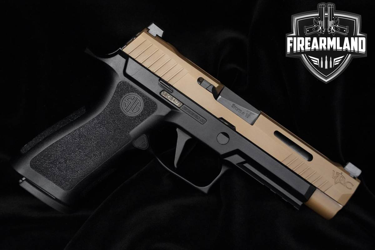 Sig Sauer P320 X-VTAC 4.75" Sig-Sauer P320 P-320 XVTAC +3 MAGS & ORIG CASE