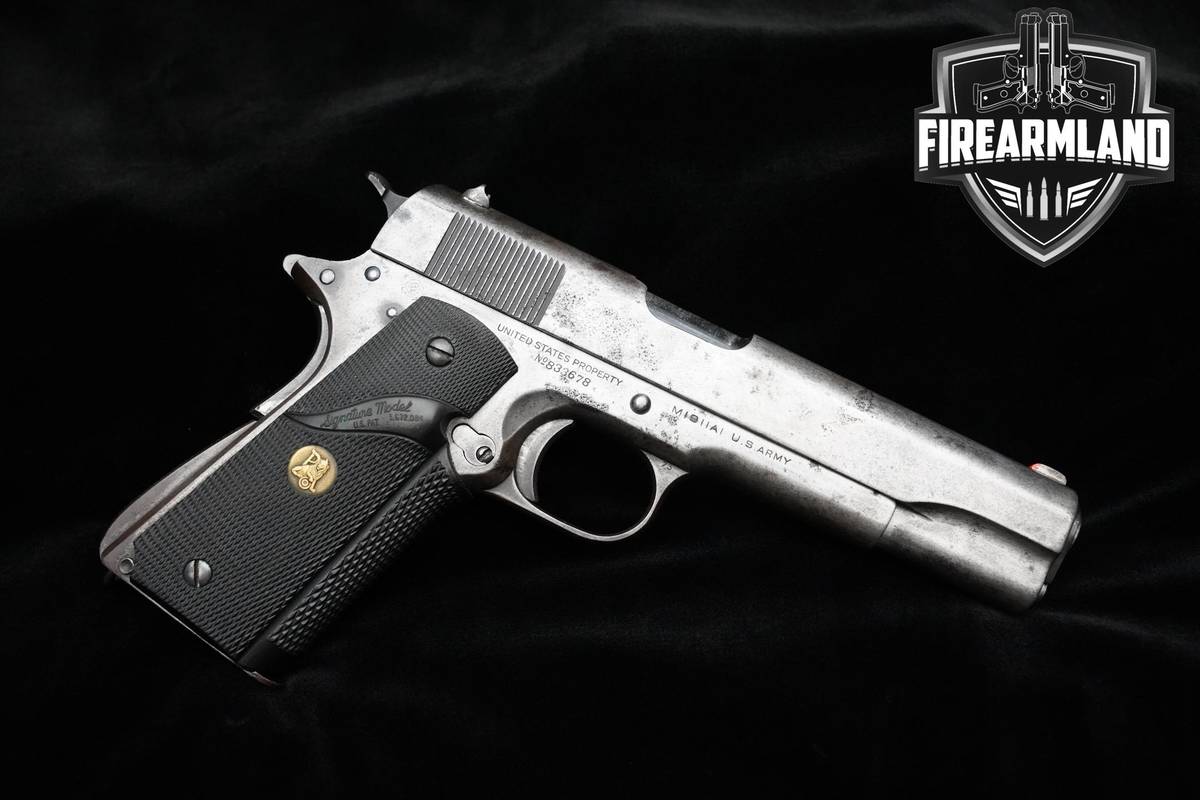 Vintage 1942 Colt M1911A1 U.S. Army 45 ACP 5" Blued A1 1911-A1 1911 Antique