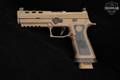 Sig Sauer P320-XFIVE DH3, Custom Works 9mm Luger Coyote Tan in Excellent Condition Image 3