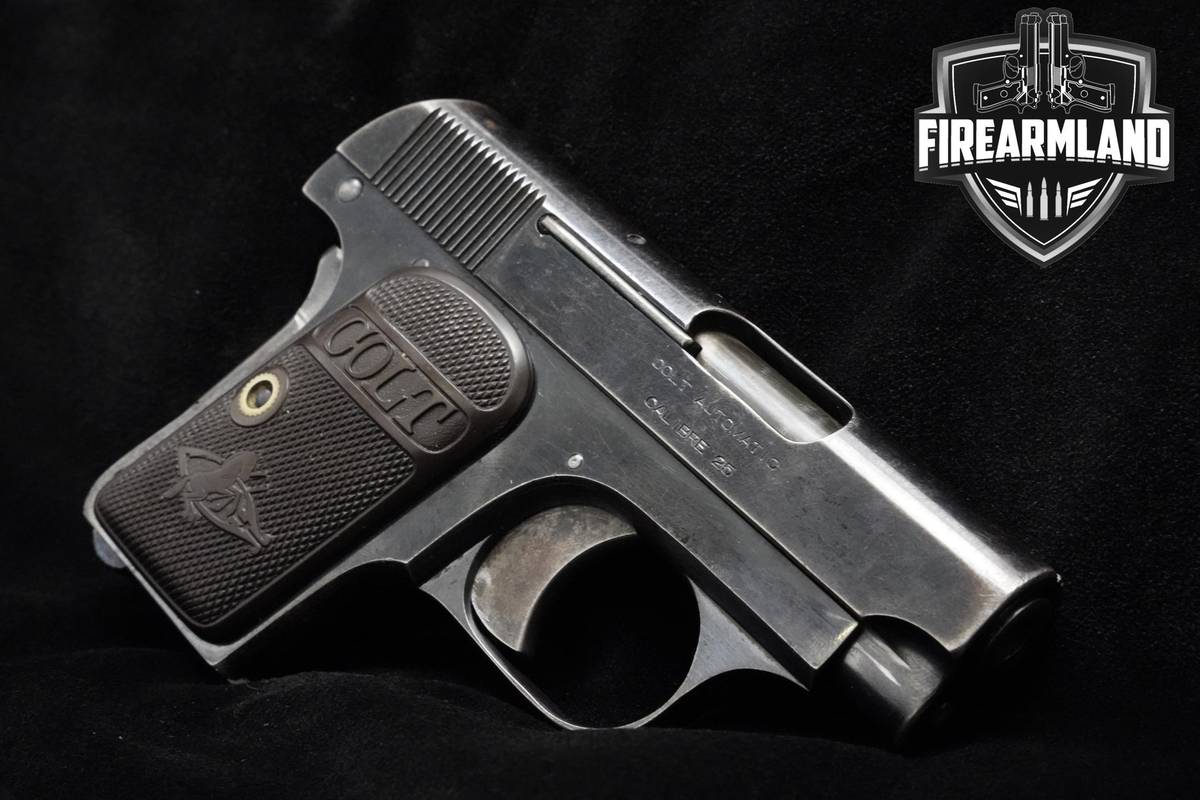 ANTIQUE 1912 Colt Model 1908 Vest Pocket 2" Blued Colt 1908 M1908