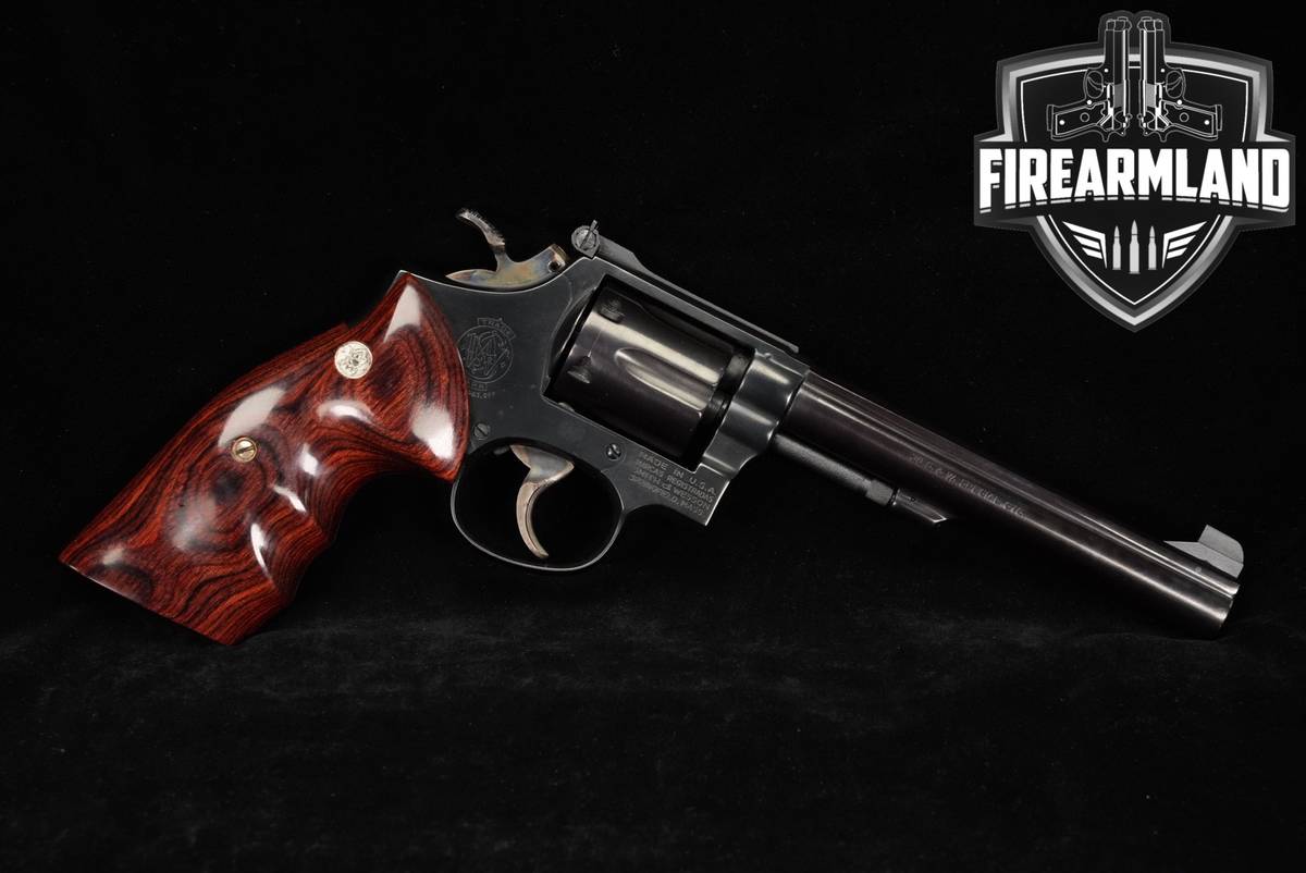 Smith & Wesson Model 14-1 K-38 Target Masterpiece S&W 38Spl 6" Blued