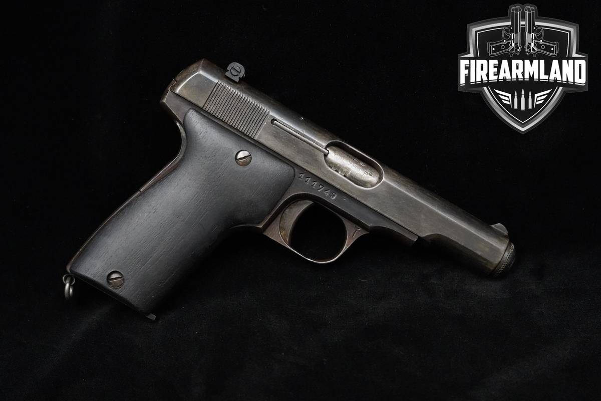 VINTAGE MAB Modele D Type II 32 Auto (765 Browning) 3.98" Blued MAB Model-D