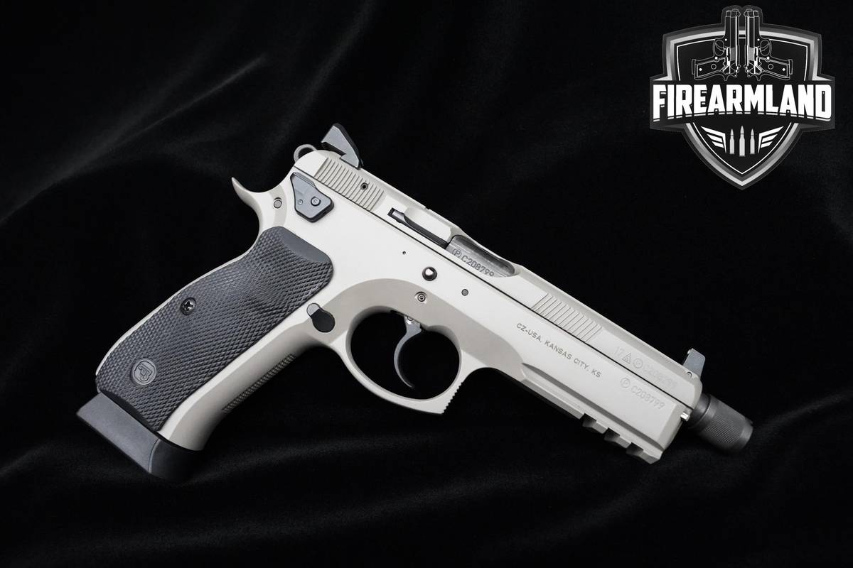 CZ CZ75 SP-01 Tactical Urban Grey 9mm 5.21" Urban Urban THREADED Grey DA/SA
