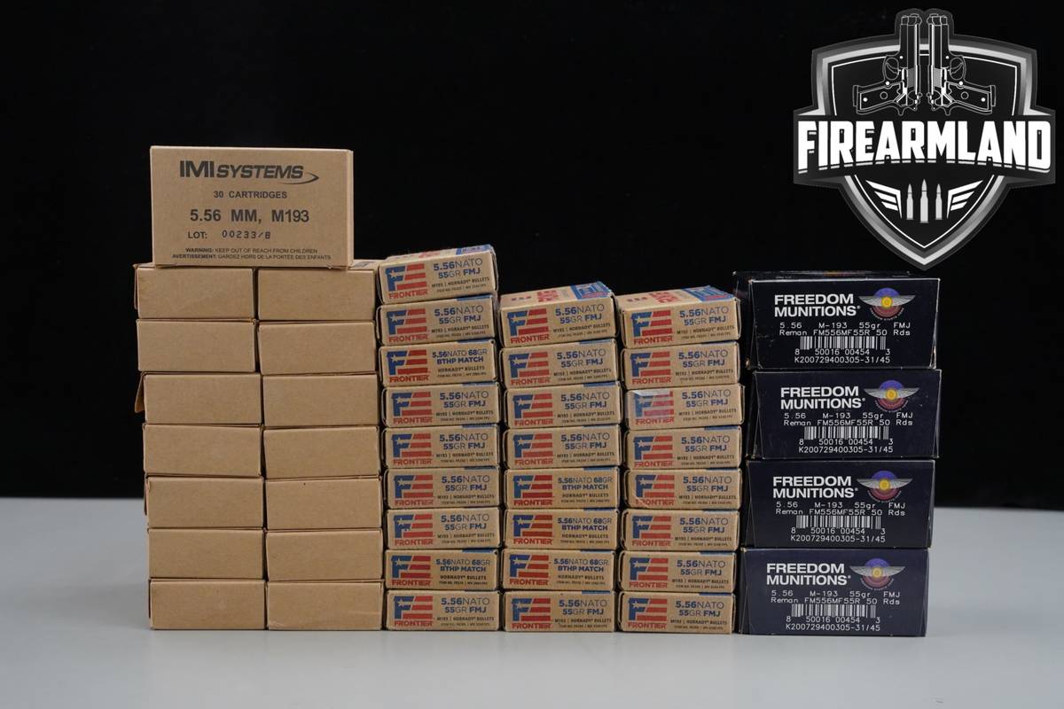 1150 RDS! 5.56 NATO Ammo 5.56x45