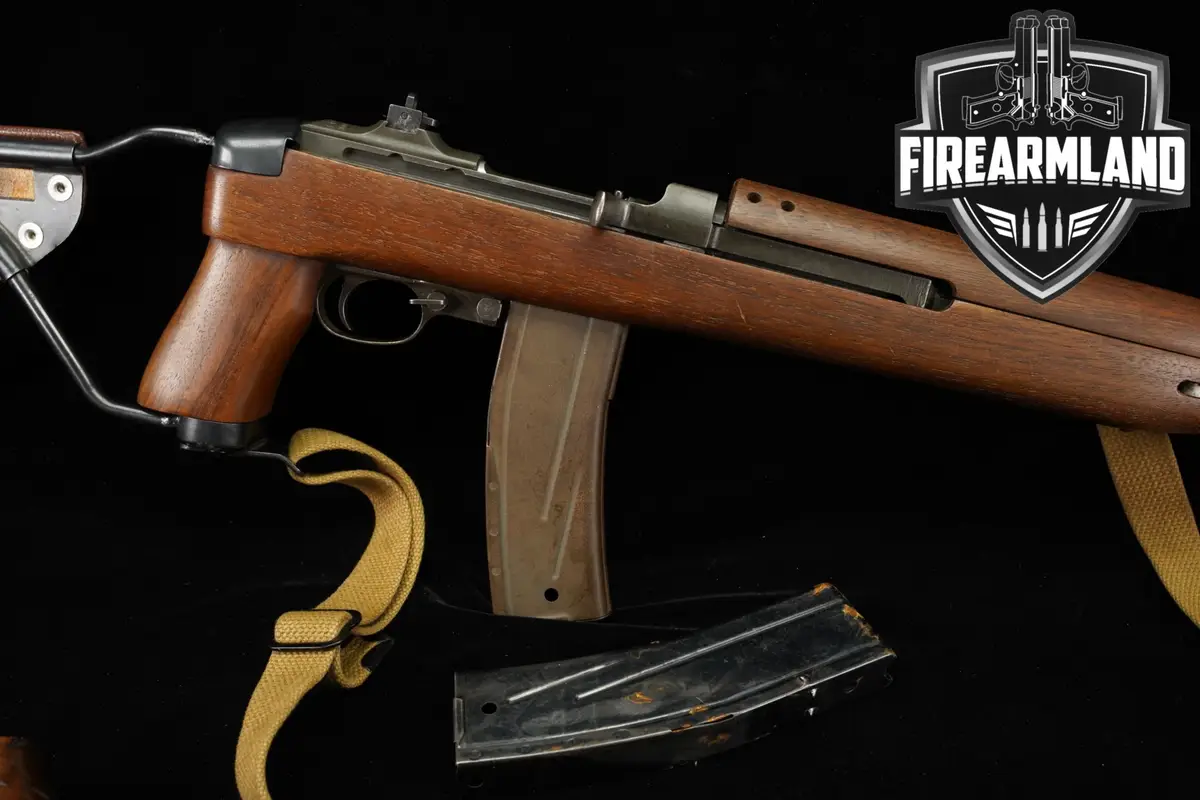 WWII Inland M1A1 Carbine Paratrooper 30 M1-A1 USGI AIRBORNE +STOCK, 2 MAGS