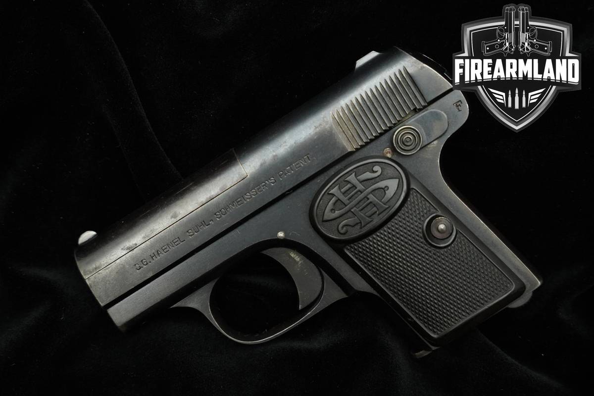 C.G. HAENEL Schmeisser Haenel Pocket Pistol Second Variant Model 1 25 2"