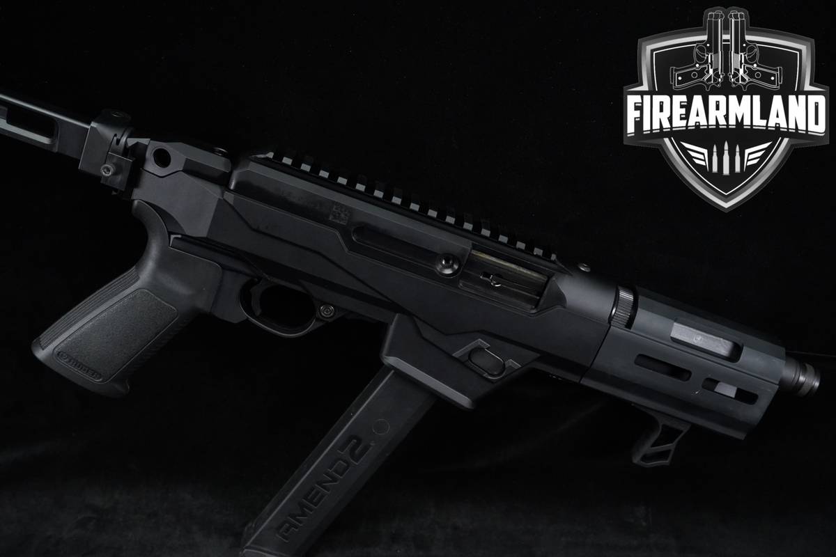 Ruger PC Charger 9mm 6.5" Takedown PCC PDW Threaded M-LOK +3 MAGS