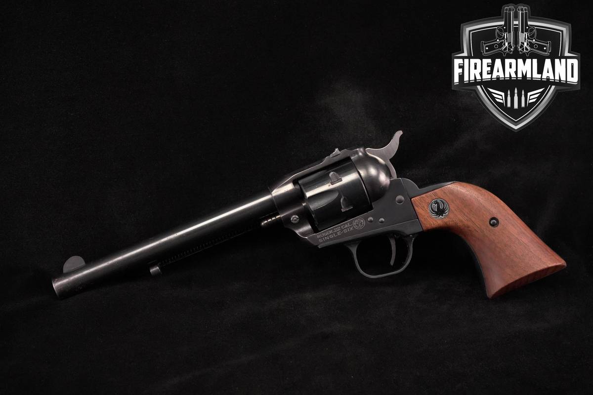 Ruger Single-Six Old Model 6 Three-Screw Standard 22LR 6.5" Flat-Top