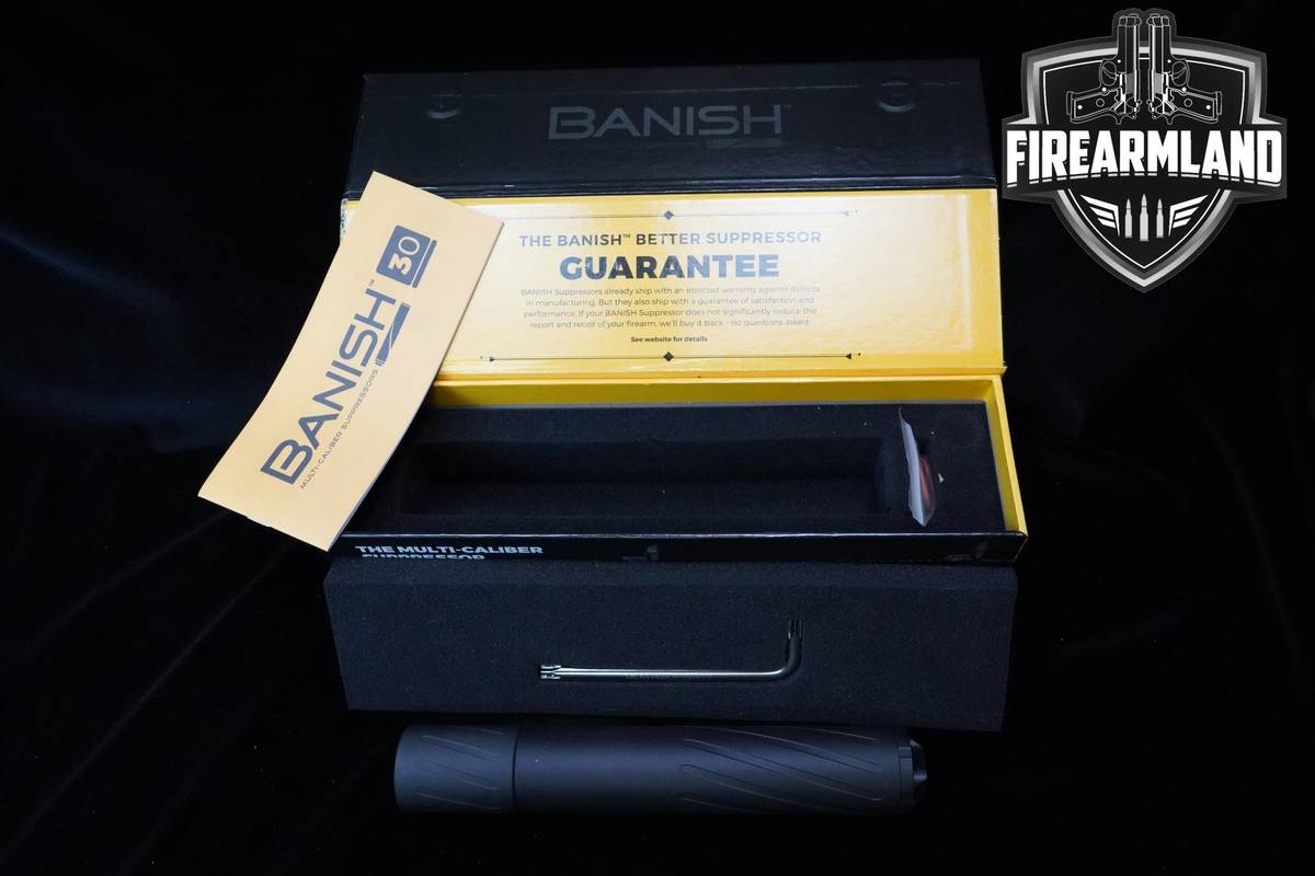 Banish 30 Suppressor & Recoil Reducer Banish Silencer +ORIG BOX