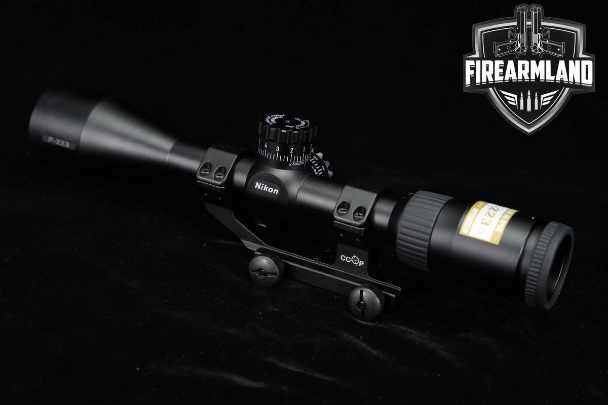TACTICAL SCOPE Nikon P-223 3-9X40 BDC Reticle SFP P223