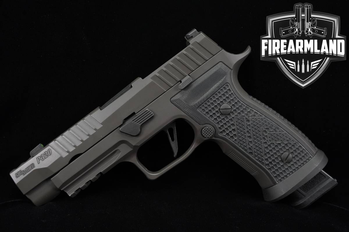 Sig Sauer P320 AXG Legion 9mm 3.9" P-320 Optic-Ready +3 MAGS & ORIG CASE