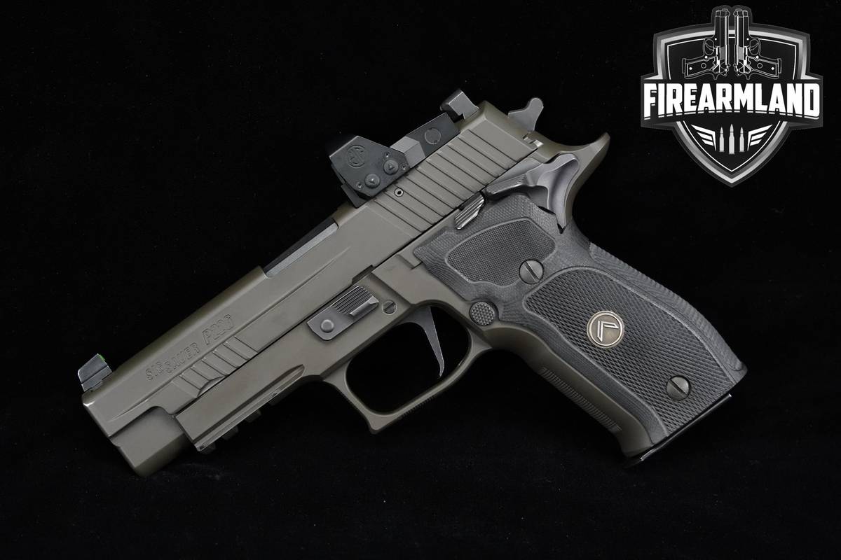 Sig Sauer P226 Legion SAO 9mm 4.4" Gray P-226 Pistol +3 MAGS & OPTIC