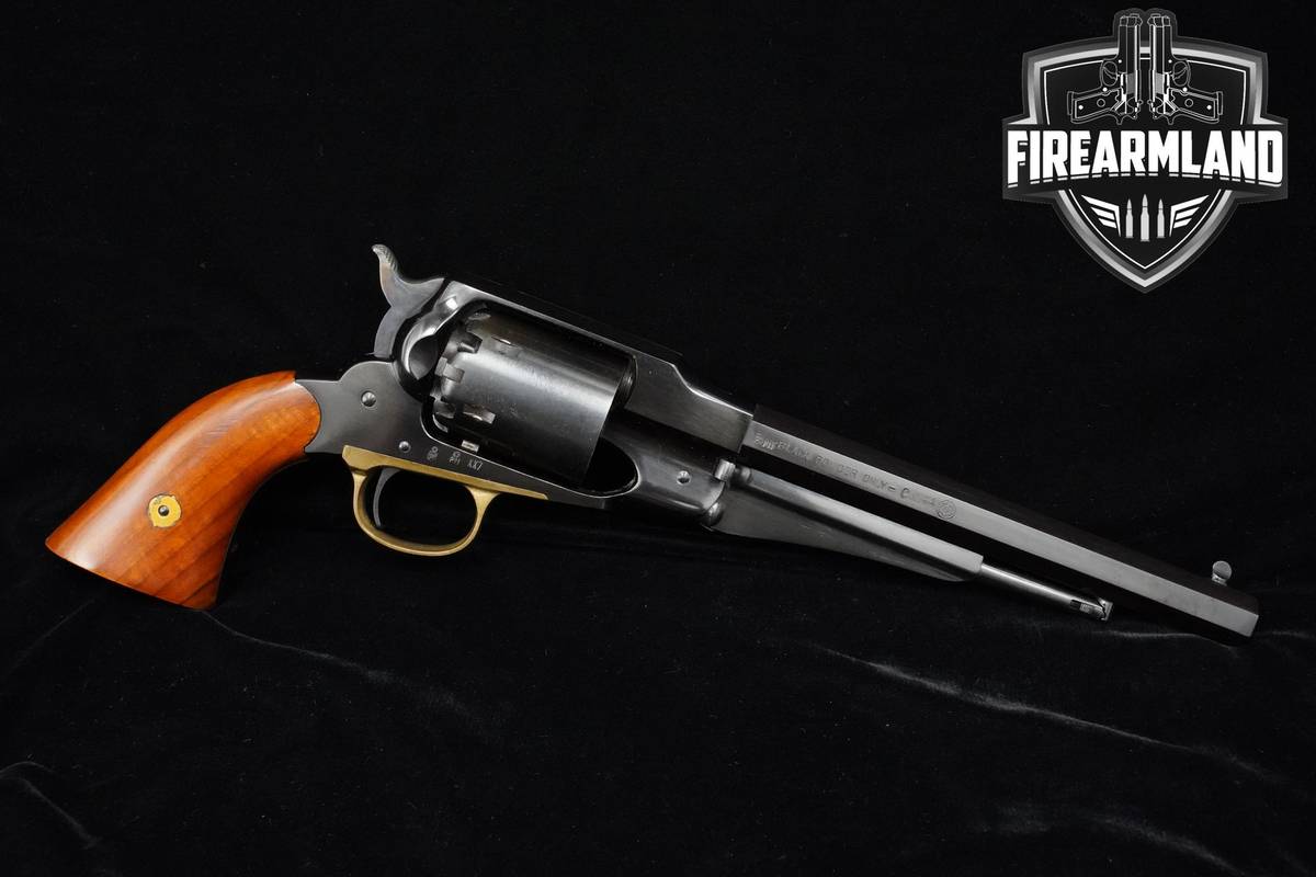 1971 A Uberti Remington Model 1858 44 BPM 8" Blued A-Uberti Remington 1858
