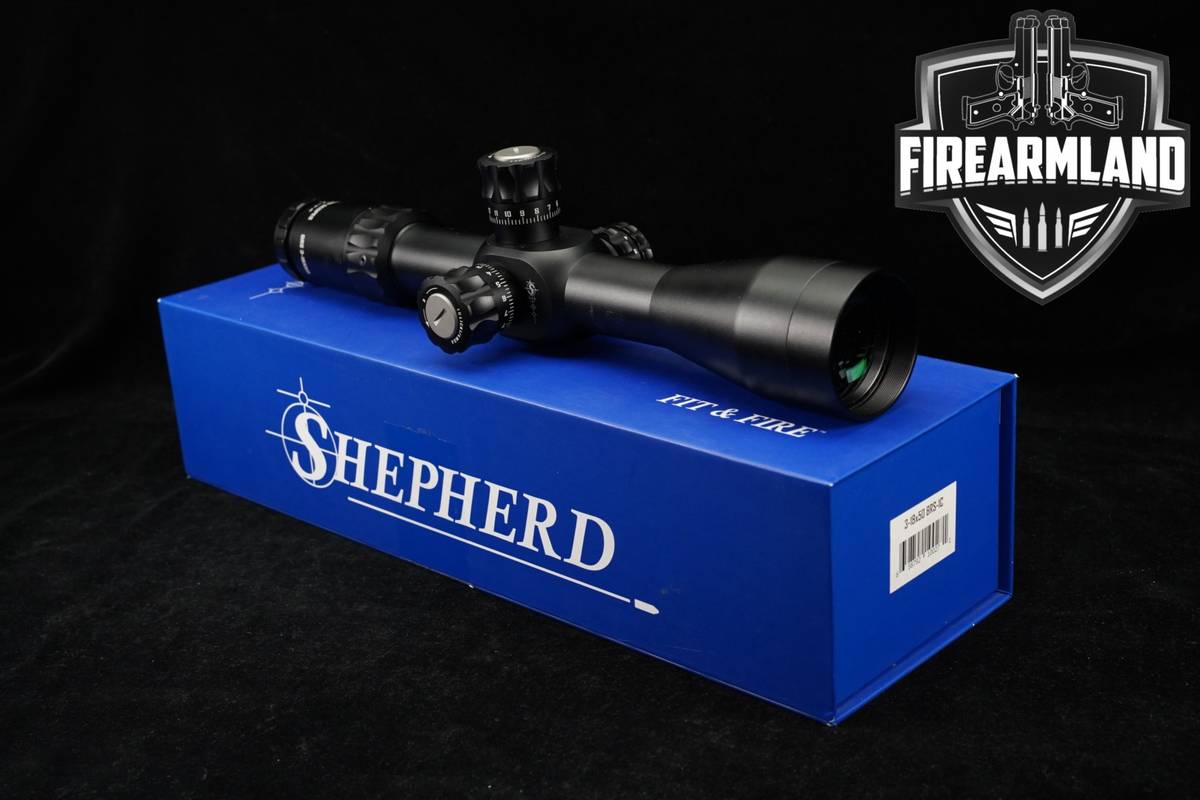 SHEPHERD Scopes BRS 3-18X50MM 1C Reticle FFP Scope 31850 +ORIG BOX