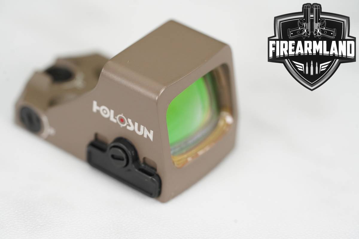Holosun HS407K X2 FDE 6 MOA Red Dot Sight HS 407K 407 K