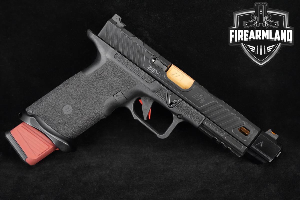 OPTIC READY COMPENSATED ZEV OZ-9 9mm 5" ZEV OZ9 +2 MAGS & ORIG CASE