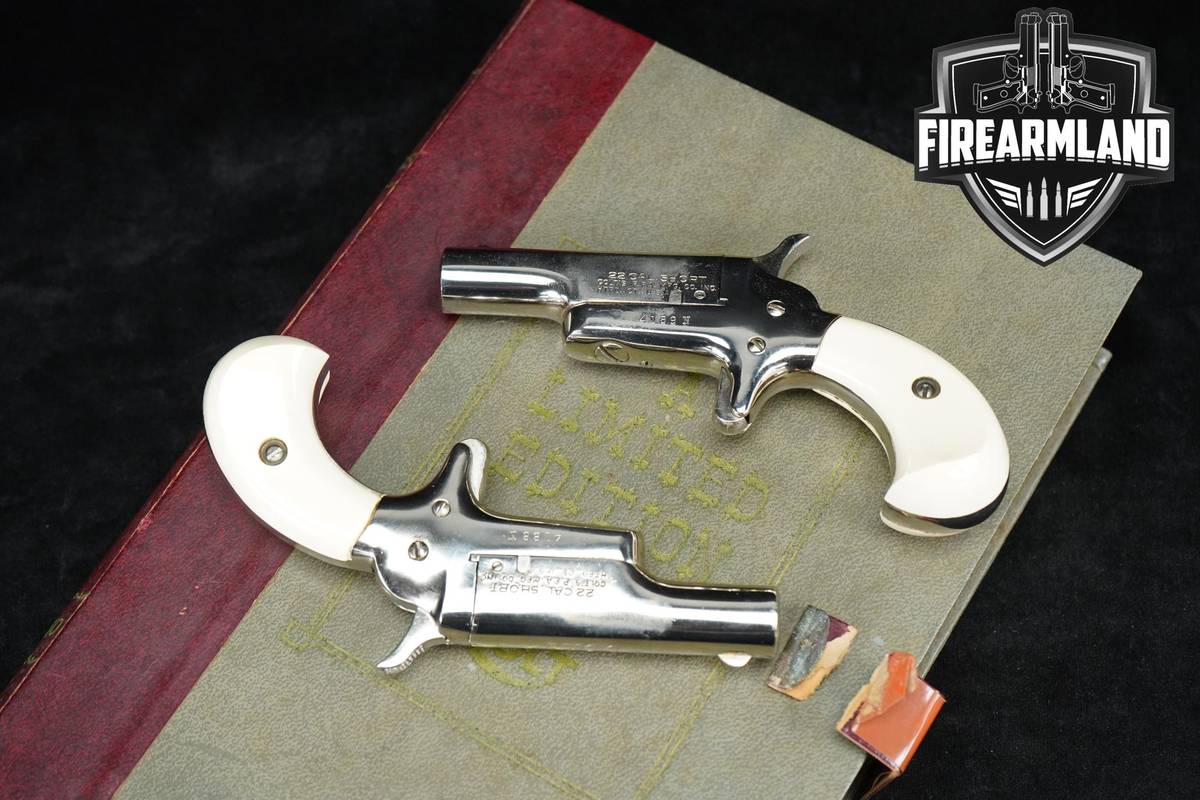 Colt Derringer Limited-Edition Book-Set Commemorative .22-Short +ORIG CASE