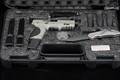 Smith & Wesson (S&W) M&P9 M2.0 Compact OR SPEC Series 9mm Luger Bull Shark Gray Cerakote in Very Good Condition Image 2