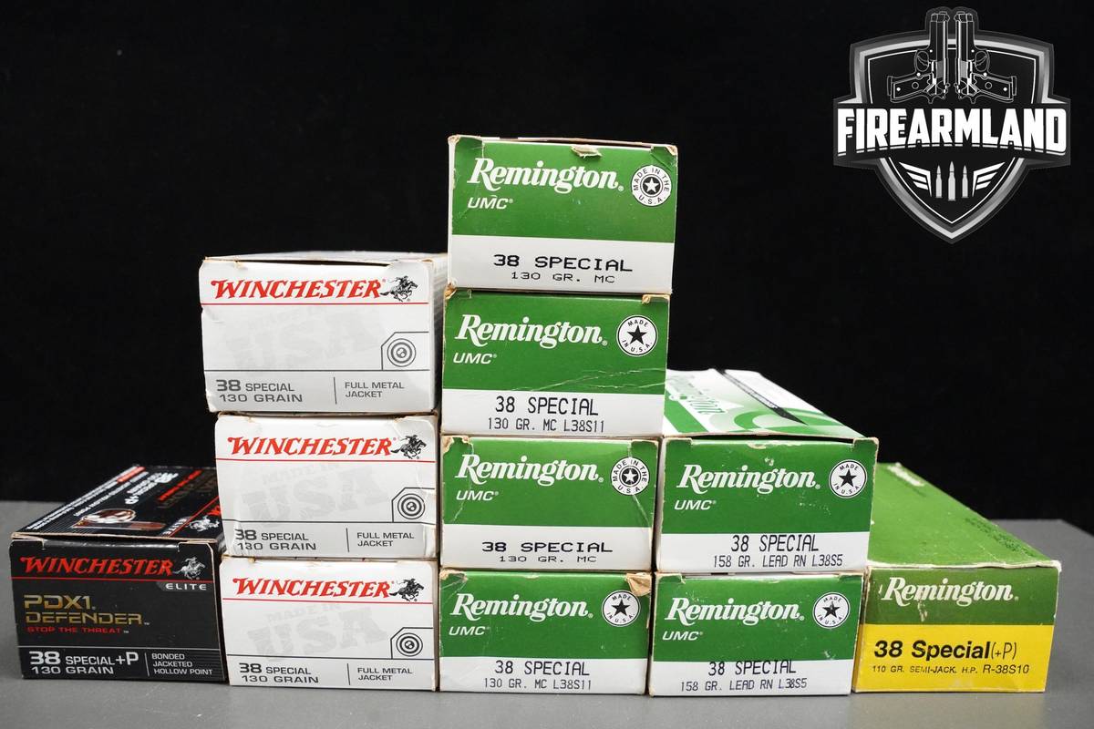 38 Special Ammo 38-Special Ammunition 520 ROUNDS