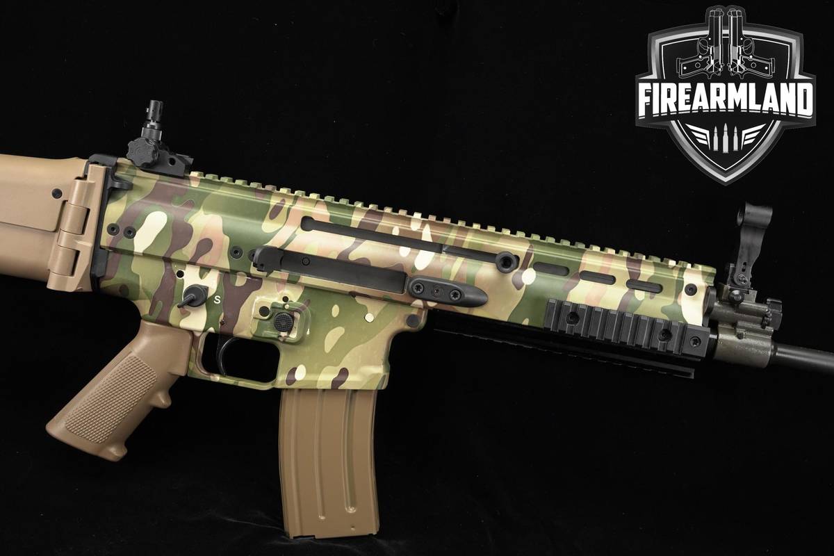 FN America SCAR 16S NRCH 5.56 NATO 16.25" MultiCam & FDE +ORIG BOX