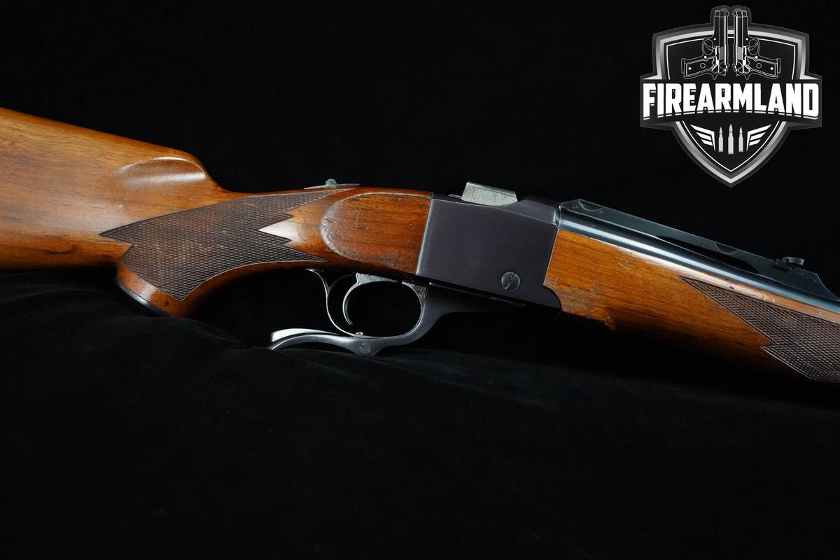POTENT 1980 Sturm-Ruger No.1 Tropical 375 H&H Magnum 24" Blued Ruger No-1
