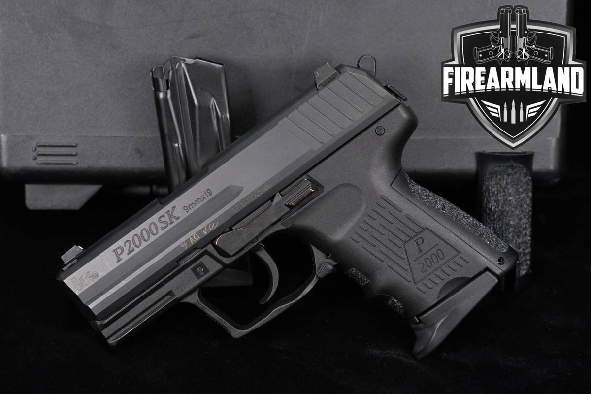 Heckler & Koch P2000 SK V3 9mm H&K P 2000 +2 MAGS & ORIG CASE
