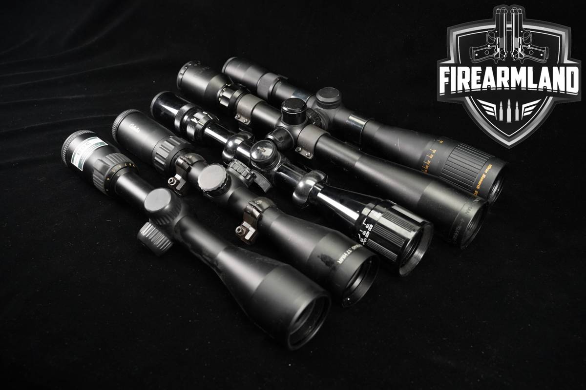 5x Hunting & Target Scopes 5 Pack BSA Cabela's Nikon Bushnell Riflescope