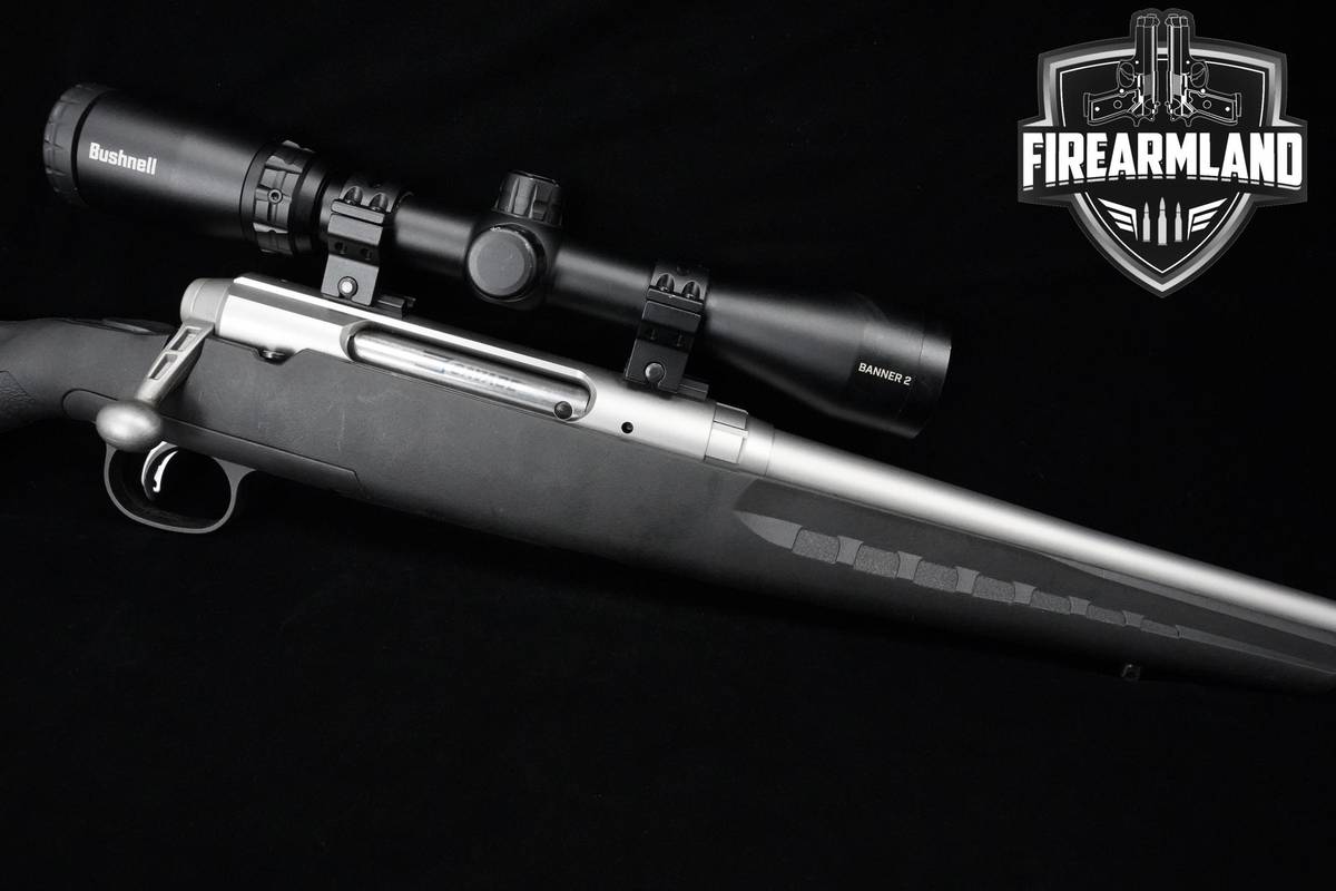 Savage Arms Axis Stainless 308 Win 22" Stainless Steel Savage Axis +OPTIC