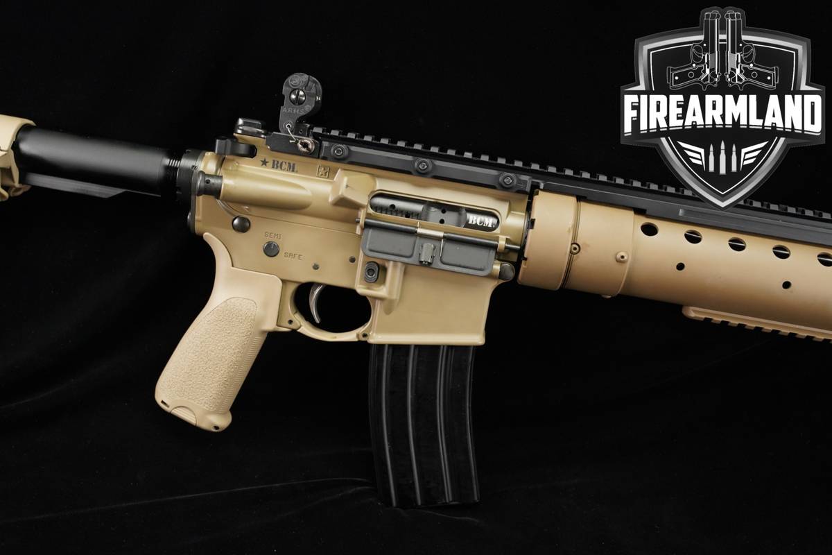 Bravo Company BCM 4 Model BCM4 Mk12 Mod 0 AR-15 AR15 18" FDE MK 12 +2 MAGS