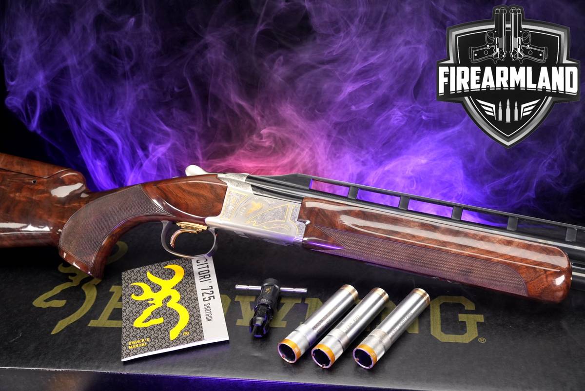 DESIRED Browning Citori 725 Trap Golden Clays 12-Gauge 32" O/U +ORIG BOX