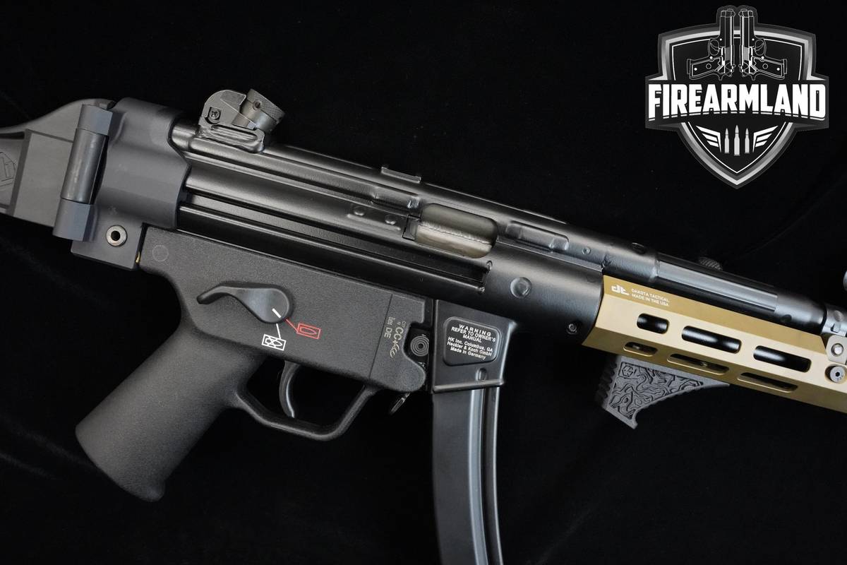 Heckler & Koch H&K SP5 HK 9mm 8.86" H&K-HK MP5 Dakota Tactical MLOK OG CASE