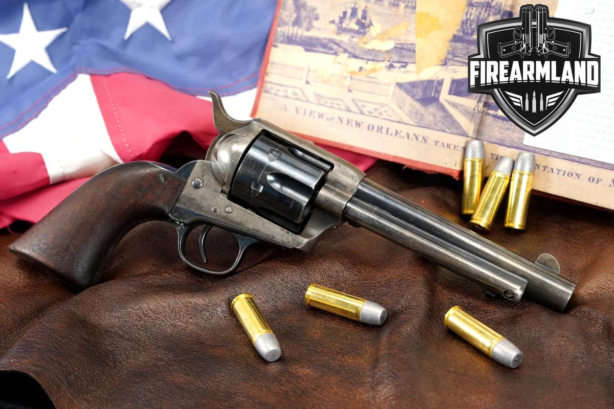 ANTIQUE 1880 Colt SAA Single Action Army, Artillery Calvary 5.5" 45 LC