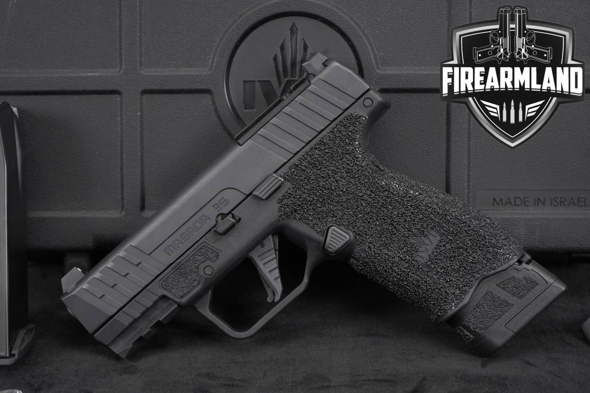 ISRAEL Weapon Industries Masada Slim ORP Elite 9mm 3.4 +2 MAGS & ORIG CASE