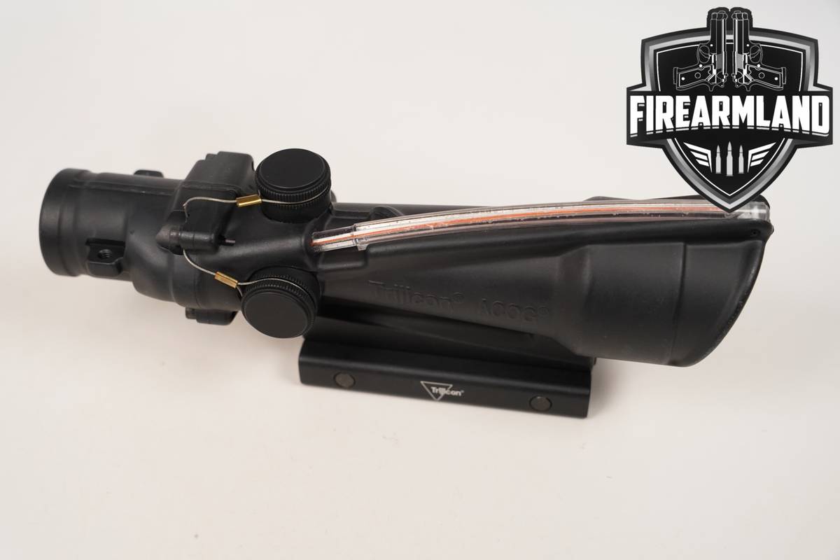 Trijicon ACOG 3.5x35 Red Chevron Reticle Scope TA11 TA-11