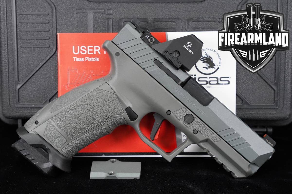 Tisas PX-9 Gen 3 Night Stalker 9mm 4.11" Gray +ORIG CASE & OPTIC