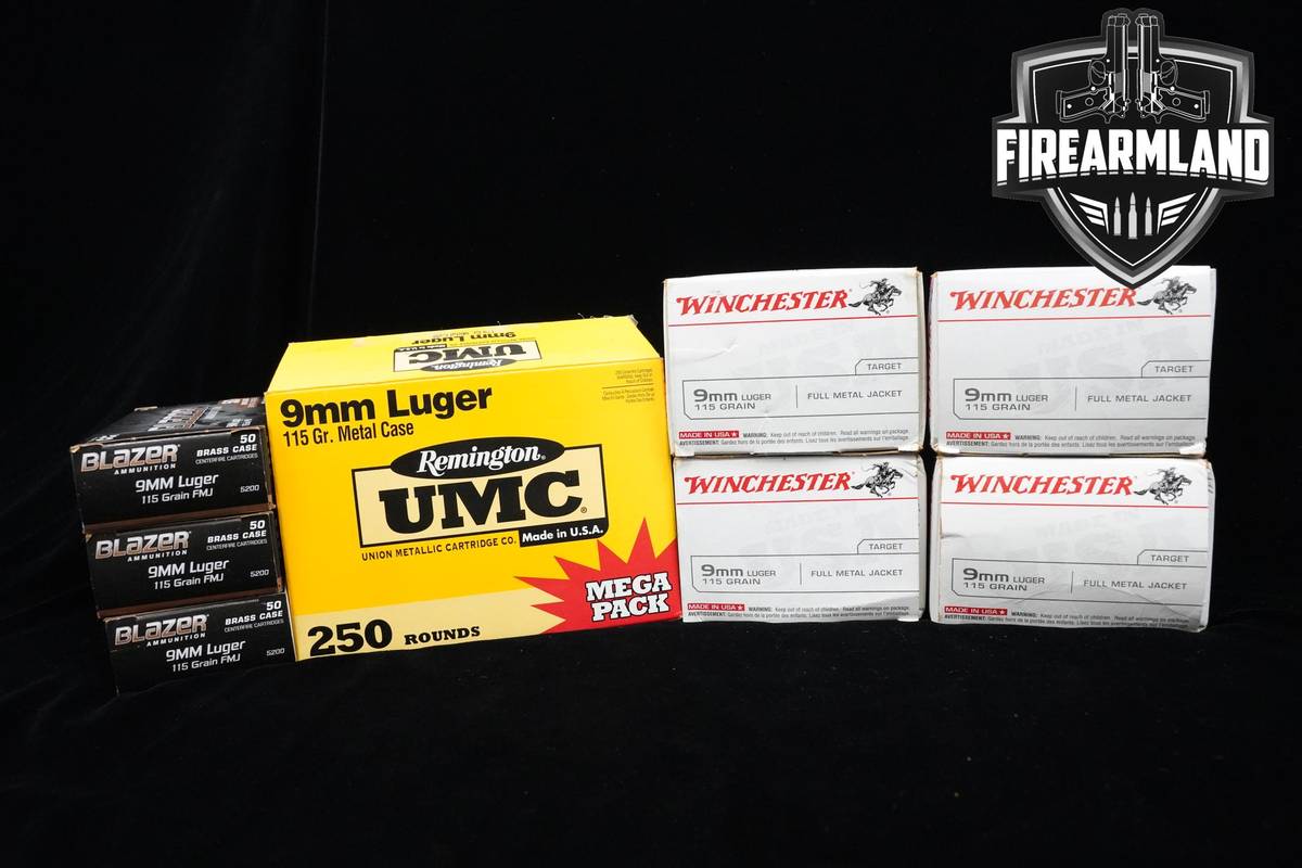 9mm Ammo 9mm-Luger Ammo 800 ROUNDS