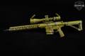 Stag Arms STAG-10 .308 Win. Green/Tan/Brown Camo in Good Condition Image 2