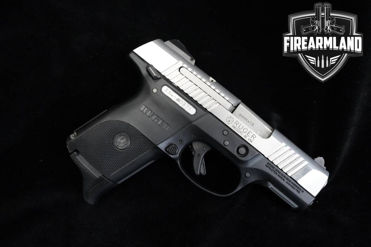 Ruger SR9C Stainless 9mm 3.4" Ruger SR9