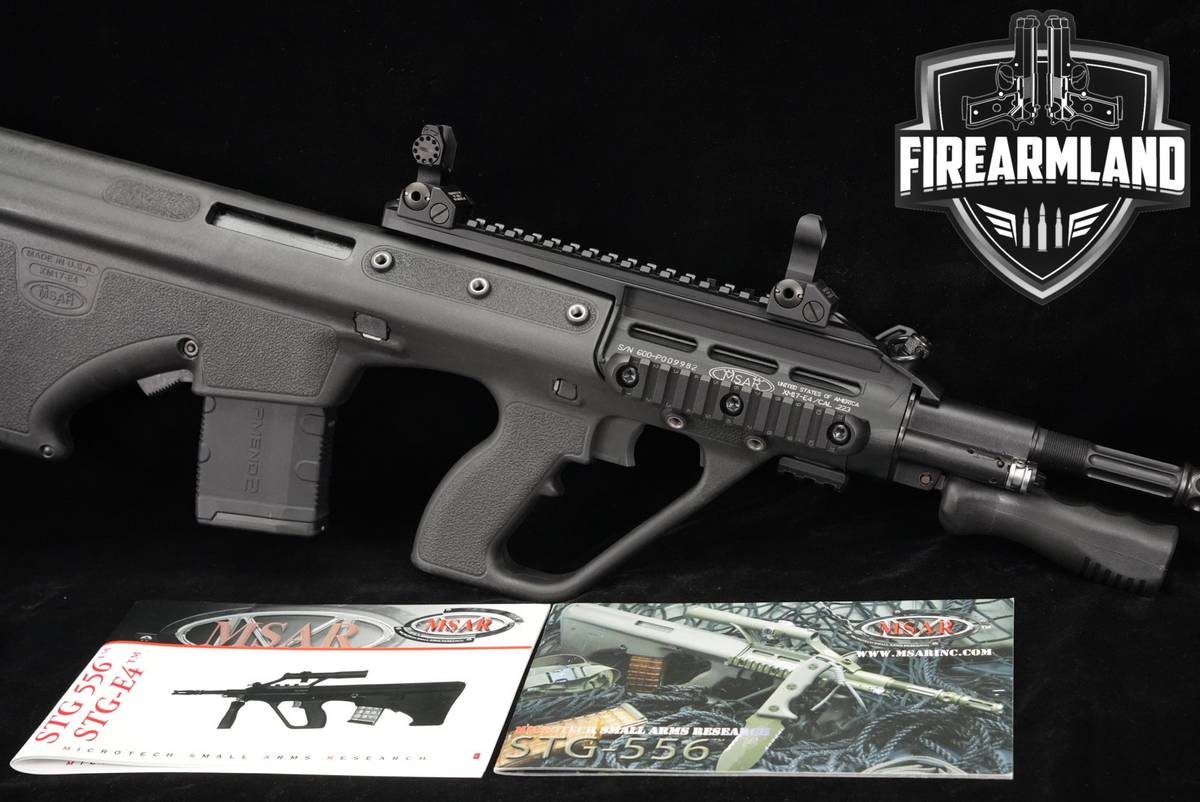 MSAR XM17-E4 223 Rem 18" XM-17 BULLPUP PWS FSC556 P&W Short-Stroke Piston