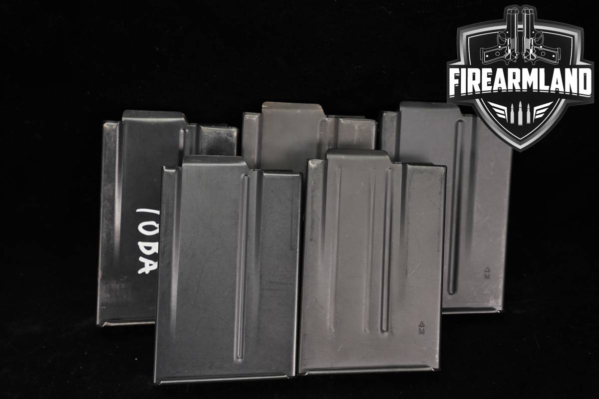 FIVE (5) Accurate-Mag AICS-Pattern 10-Round Magazines .308 Win. Mags