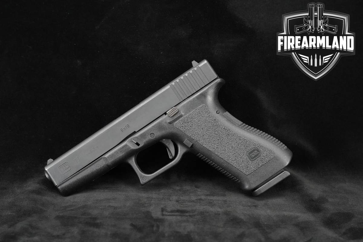 Glock 17 Gen 2 G17 9mm 4.49" Black Glock-17 G-17 GEN-2 +2 MAGS & ORIG CASE