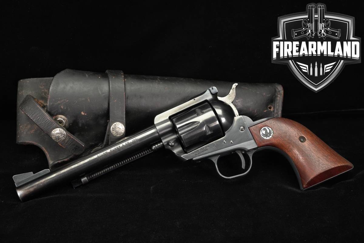 1969 Ruger Blackhawk Old Model 3-Screw 357 Magnum 6.5" Blued
